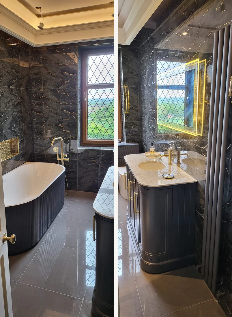 AGUK bathroom transformation after, project 12