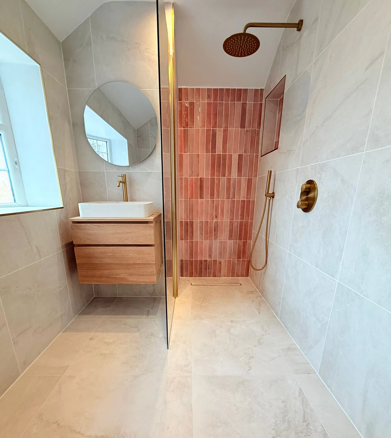 AGUK wet room installation